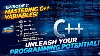 "C++ Tutorial for Beginners – Ep. 1: Variables Explained