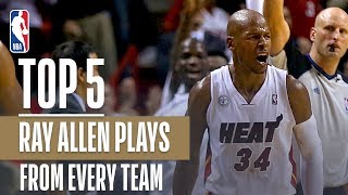 Ray Allen's Top 5 Plays From Each Team In His Career