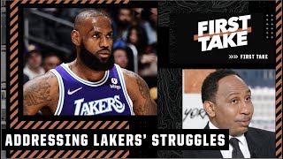 Stephen A. & Magic address WHAT WENT WRONG for the LeBron & the Lakers 👀 | First Take