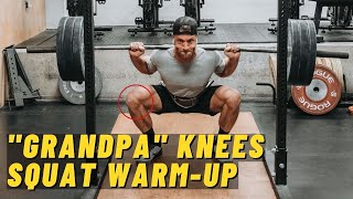 Have grandpa knees? Try this SQUAT WARM-UP