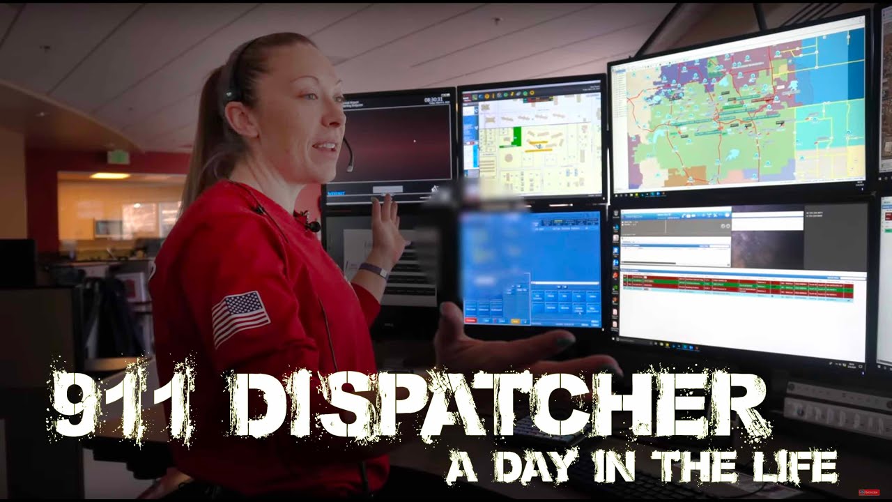 911 Dispatcher - A Day In The Life - YouTube