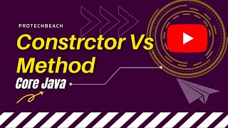 Constructor and Method | Java | Java program | Java Interview