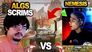 TSM Imperialhal wiped out TSM Albralelie team with NEMESIS in ALGS SCRIMS!! NEMESIS BROKEN!!