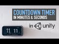 How to make a Countdown Timer in Unity (in minutes + seconds)