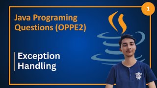 Java Exception Handling Programing Question | IITM Java OPPE 2 PYQ