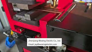 编号8：Copper/Aluminum Busbar Double-Head Bending Machine铜/铝制母线双头弯曲机