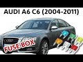 Audi A6 C6 (2004-2011) Fuse Box Diagram & Location