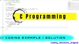 Integer Division | Quotient and remainder of two numbers | C Programming | (Commentary)