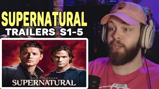 JerBear Reacts to Supernatural Season 1-5 Trailer