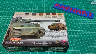 Akrylowe farby Lifecolor - zestaw German Tanks WWII  set.2 - co w pudełku ?