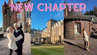 Starting Again! Scotland Vlog, Gleneagles, Cromlix \u0026 Glasgow - A Weekend In Scotland