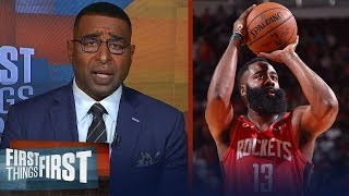 Cris Carter doesn't believe Rockets are good enough to win a championship | NBA | FIRST THINGS FIRST