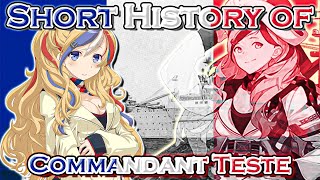 Commandant Teste History (short version)