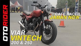 Viar Vintech 250 dan 200 First RIde | OtoRider - Supported by GIIAS 2018