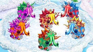 All Prismatic Tuskski - Cloud Island (My Singing Monsters: Dawn Of Fire)