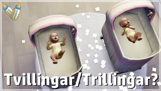 Sims 4 || Hur får man tvillingar \u0026 trillingar || Tips \u0026 Trix