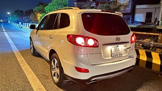 2 Santafe Full dầu nhập khẩu xuất sắc đang về trong đêm các bác ạ