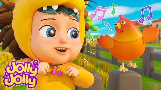 Toodly doodly doo + More - Learn animals | Jolly Jolly Nursery Rhymes & Kids Songs