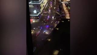 Terror attack with trucks in Berlin Christmas market Weihnachtsmarkt auf Breitscheidplatz