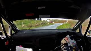 MUST WATCH Excited Co Driver LOVES TO RALLY!! Mull Rally 23 stage win Dervaig road / VIKING OFFSHORE