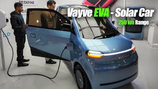 EVA - India's First Solar Power Electric Mini Car with Range of 250 km only at ₹3.25 lakhs 💖