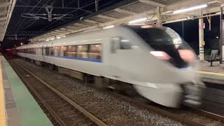 【驚異の回復運転】湖西線を130km/hでかっとばすサンダーバードの高速通過集。速度付き