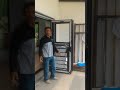 Pemasangan pintu lipat upvc ARTECH