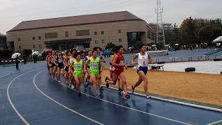 日体大記録会 女子3000m 第6組　2018年12月22日