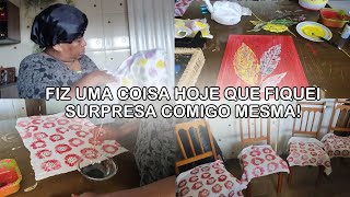 Fiz uma coisa hoje que fiquei surpresa comigo mesma! Veja e me dê uma nota?