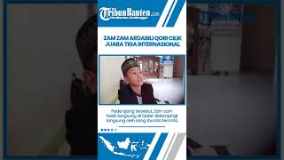 Raih Tiga Besar di MTQ Internasional Qatar, Zam Zam Ardabili Qori Berusia 12 Tahun asal Kota Serang