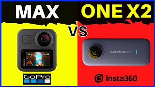 GoPro MAX vs Insta360 ONE X2 Comparison (BEST ACTION CAMERA REVIEW)
