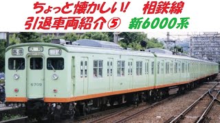 【19年以上前】相鉄線 引退車両紹介⑤ 新6000系