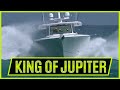 KING OF JUPITER SMASHES BIG WAVES | ROUGH INLETS | Boats at Jupiter Inlet