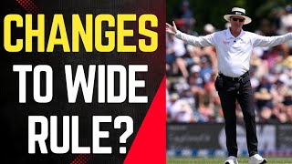 Is ICC changing the wide rule to benefit bowlers in cricket? |Sports Today