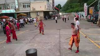 謝世良於107年9月22日隨鶯歌三天宮南部進香向旗津鳳山寺參香拜廟（續）。