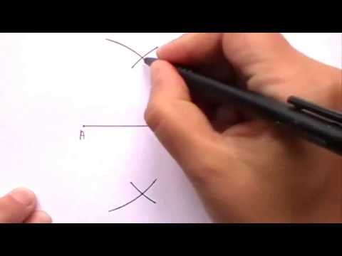 Constructing the Perpendicular Bisector of a Line Segment Constructing the Perpendicular Bisector of a Line Segment
