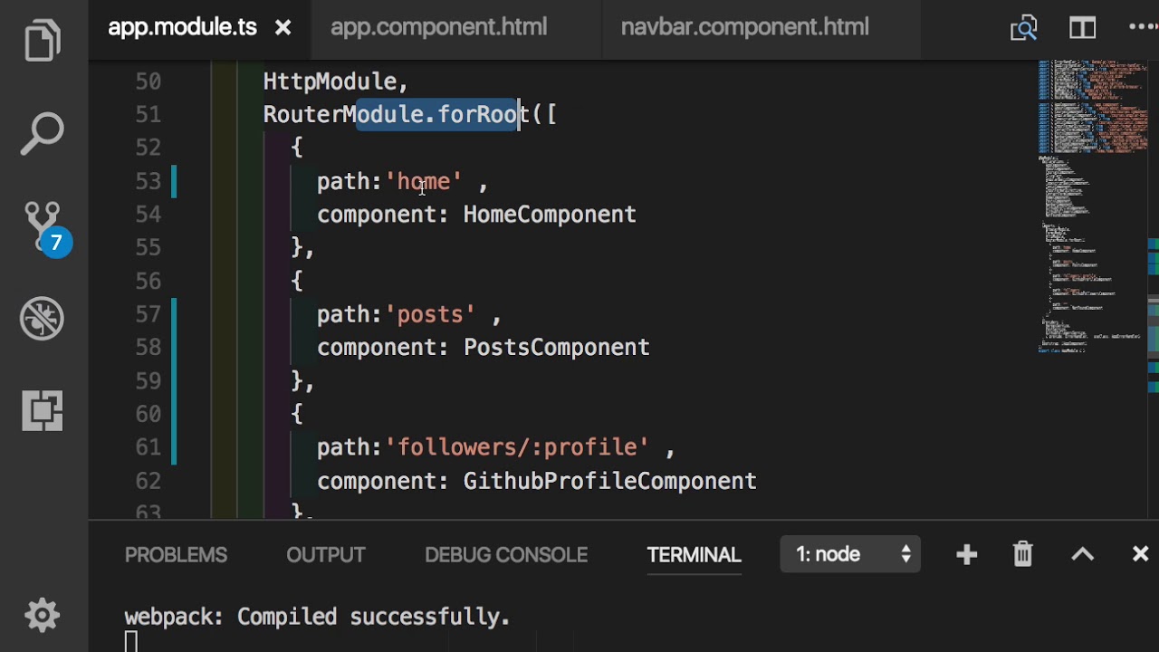 Angular 078 Router Outlet Youtube