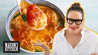 Yes I'm PREGNANT! Here's what I've been cooking | 10-minute Tomato Egg Drop Soup | Marion's Kitchen