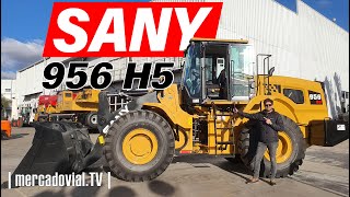 Contacto Cargadoras Frontales SANY 956 H5 - Cuchara 3 m3 - 17 tns Peso Operativo | Mercado Vial TV