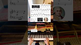 🚨😳The most PROBLEMATIC measures (for me) in “Solfeggietto” by C.P.E. Bach 🙏 🎹 Metronome practice