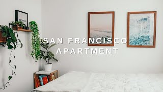 San Francisco Apartment Tour ($1450/month) | Minimal + Boho Style