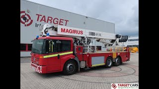 779123 MERCEDES ECONIC 2628 6x2 W/MAGIRUS ALP320L PLATFORM WORKLIFT / LADDER 32M 2002 RED RV52OZS