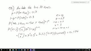 Statistics Lecture 6.3: Binomial Distribution Part 3