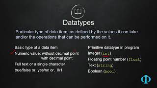4a Primitive Data items or DataTypes in Python