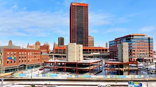 The Heritage Point project at Canalside, which has sat idle for months, is moving forward