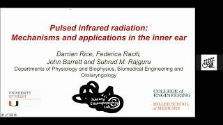 Pulsed Infrared Radiation: Mechanisms and Applications in the Inner Ear