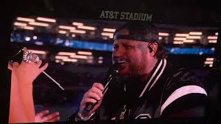 Dallas Cowboys Halftime Show | Lainey Wilson + Surprise Guest Jelly Roll