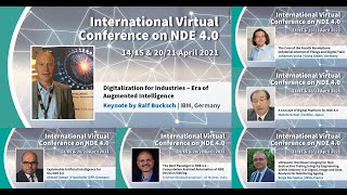 1st Int. Conference on NDE 4.0: The Invited Speakers of the NDE 4.0 Technical Basics Session