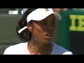 how hsieh su wei beat simona halep wimbledon 2018