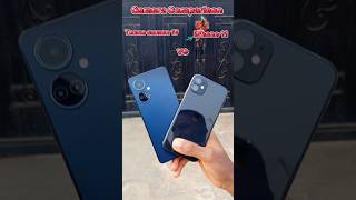 Tecno Camon 19 Vs iPhone 11 Crazy Camera Comparison 😱🤯 #tecno #apple #iphone11  #cameracomparison